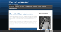 Desktop Screenshot of klaus-herzmann.de