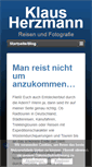 Mobile Screenshot of klaus-herzmann.de